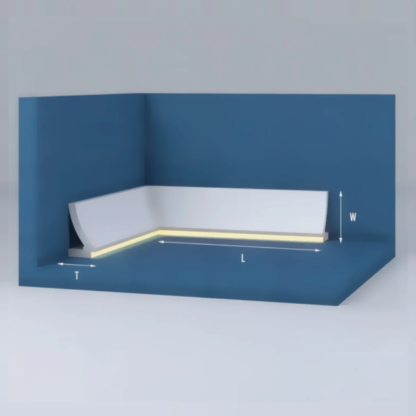 نعله فوم حجري خارجي مقاس 15 سم