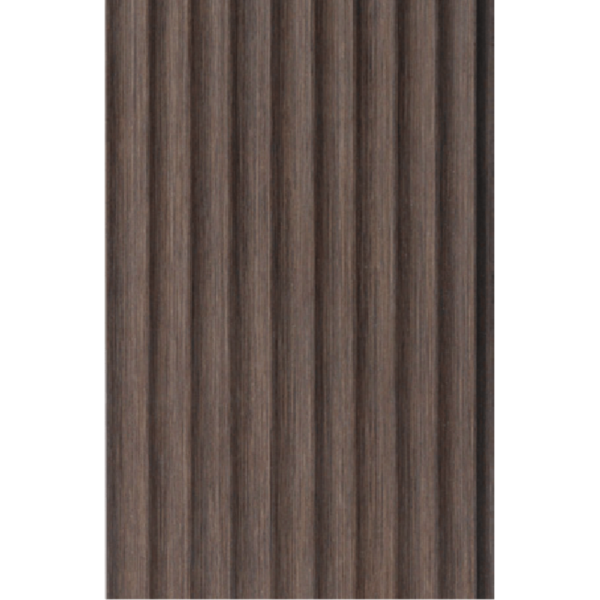 بديل خشب مضلع صيني بني غامق