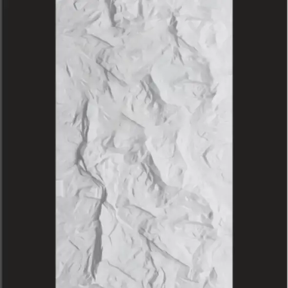 فوم صخري 3D مقاس كبير ابيض