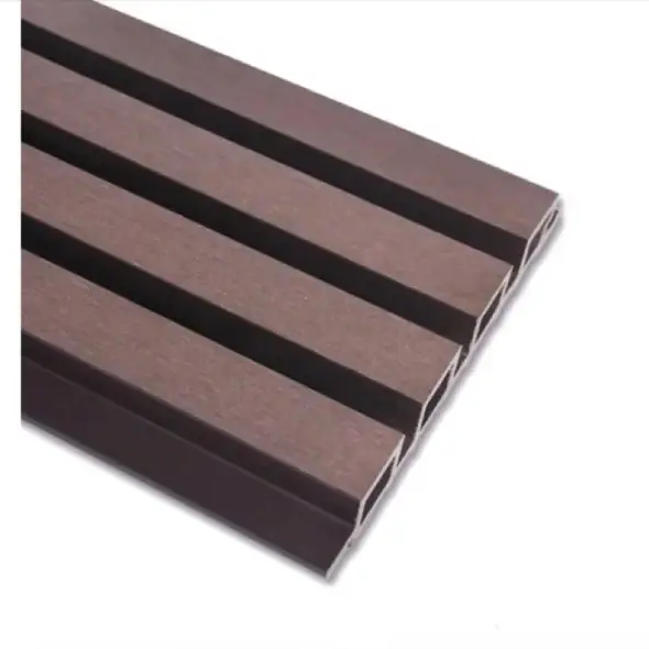 بديل خشب جدران خارجي بني