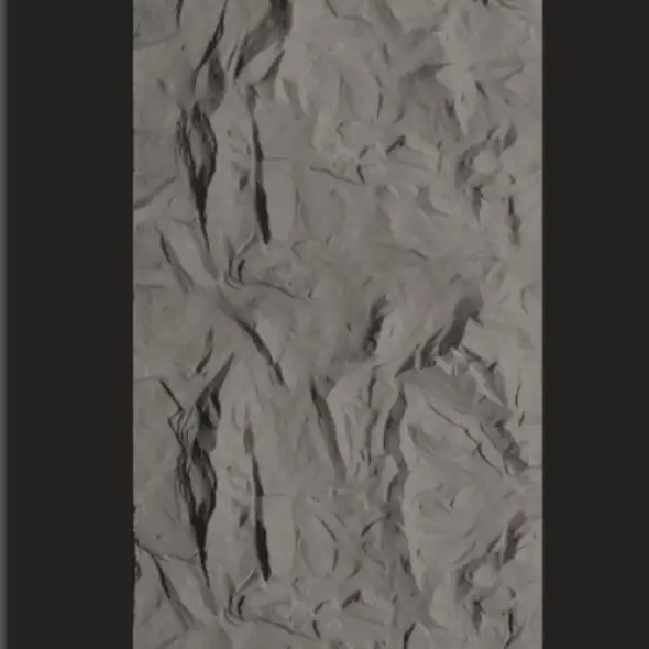 فوم صخري 3D مقاس كبير رمادي